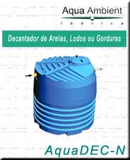 Aqua Ambient - Tratamento de Águas e resíduos Decantador de Areias Lodos ou Gorduras - Separadores de Hidrocarbonetos 